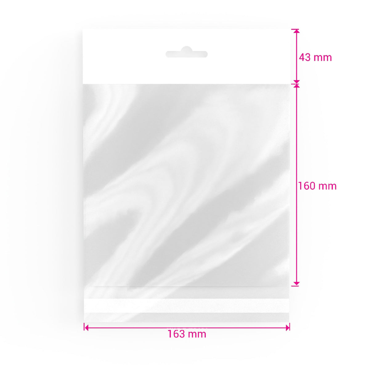 Cello Zakjes met Header OPP