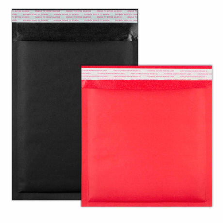 Gekleurde kraftpapier luchtkussen enveloppen