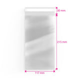 Cellofaanzakken (zonder hanger) (OPP)