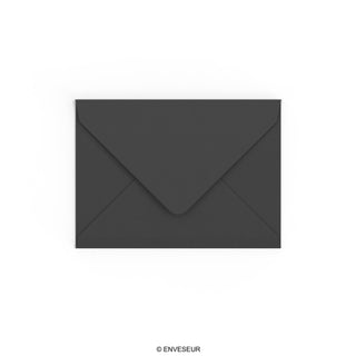 Zwarte envelop 133x184 mm