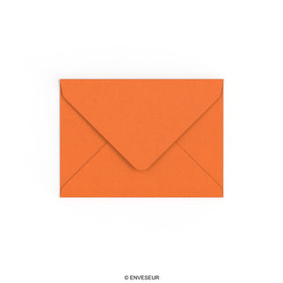 Vuur oranje envelop 133x184 mm