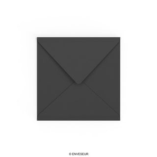 Zwarte envelop 155x155 mm