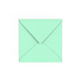 Jade groene envelop 155x155 mm