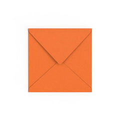 Vuur oranje envelop 155x155 mm