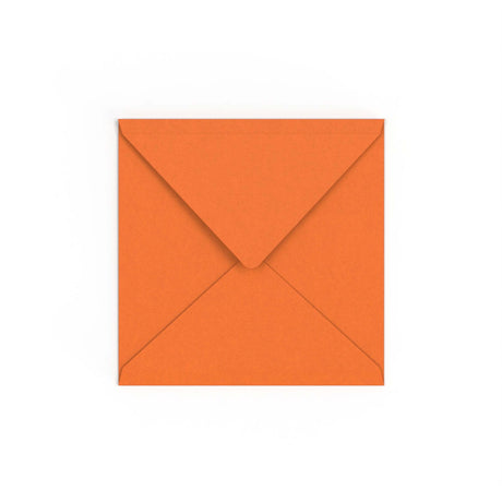 Vuur oranje envelop 155x155 mm