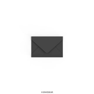 Zwarte envelop 62x94 mm