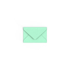 Jade groene envelop 62x94 mm