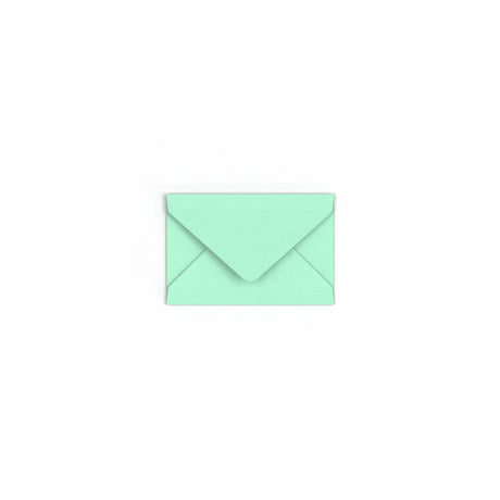 Jade groene envelop 62x94 mm
