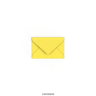 Zonnebloem gele envelop 62x94 mm