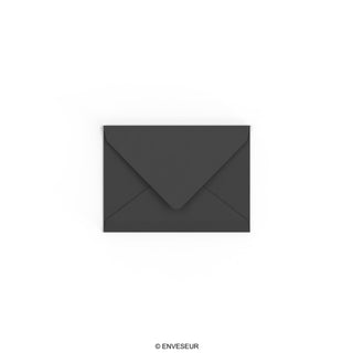 Zwarte envelop 82x113 mm (C7)