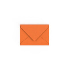 Vuur oranje envelop 82x113 mm (C7)