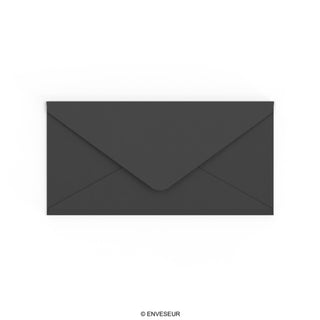 Zwarte envelop 110x220 mm (DL)
