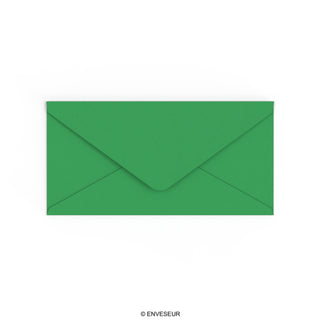 Diepgroene envelop 110x220 mm (DL)