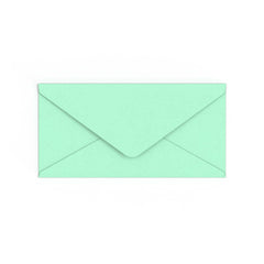 Jade groene envelop 110x220 mm (DL)