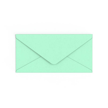 Jade groene envelop 110x220 mm (DL)