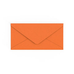 Vuur oranje envelop 110x220 mm (DL)