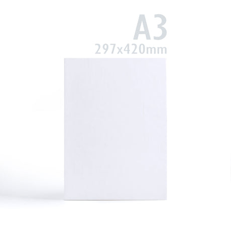 A3 Witte Kaart 300 g/m² Pak van 50 stuks