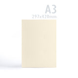 Gehamerde Kaart 300 g/m² Pak van 50 stuks
