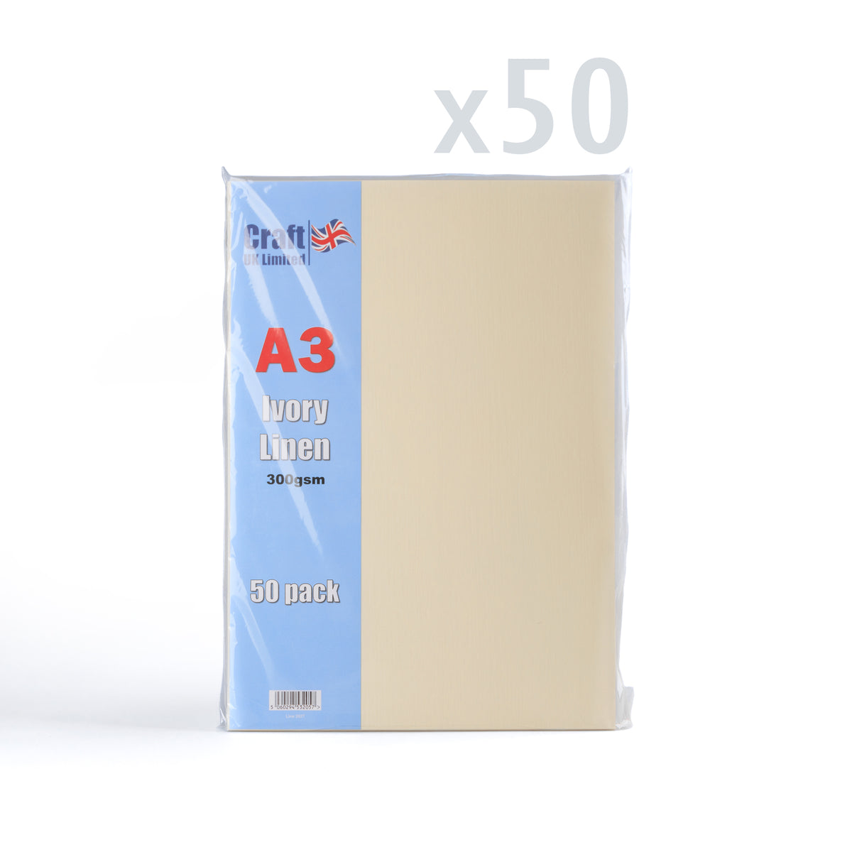 Linnen Kaart 300 g/m² Pak