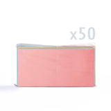 Gemengde pastelkleurige kaarten van 225 g/m² en bijpassende enveloppen van 100 g/m²