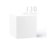 Set witte gladde kaarten 250 g/m² en enveloppen 100 g/m² – verpakking