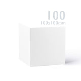 Set witte gladde kaarten 250 g/m² en enveloppen 100 g/m² – verpakking