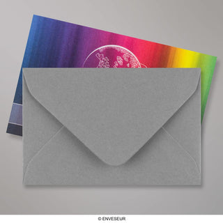 62x94 mm Donkergrijs Envelop