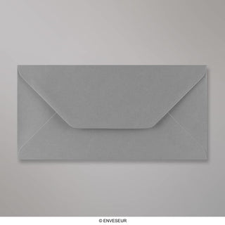 110x220 mm (DL) Donkergrijs Envelop