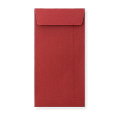 220x110 mm (DL) Donkerrood Pocket Envelope