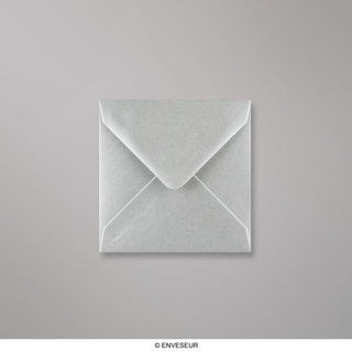 116x116 mm Metalen Zilver Envelop