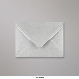82x113 mm (C7) Metalen Zilver Envelop