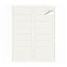 Witte etiketten pakketten M - 100 vel