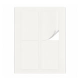 Witte etiketten pakketten L - 100 vel