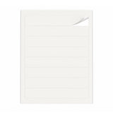 Witte etiketten pakketten ML - 100 vel
