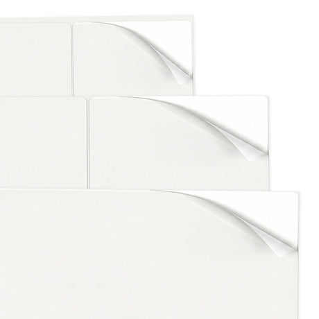 Witte etiketten pakketten XL - 100 vel