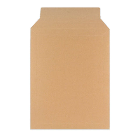 Manila Brown Peel & Seal Rigid Board Mailers Envelope (345 x 245mm)