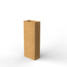 Paper Kraft Food Bags Manila 215 x 85 x 45 mm Plain