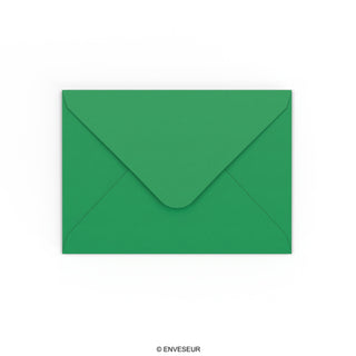 125x175 mm Diepgroen Envelop