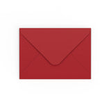 125x175 mm Donkerrood Envelop
