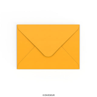 125x175 mm Diepgeel Envelop