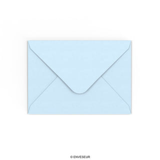 125x175 mm Lichtblauw Envelop