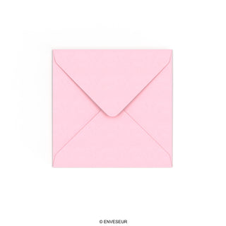 130x130 mm Lichtroze Envelop