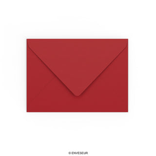 donkerrood envelop 133x184 mm