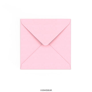 140x140 mm Lichtroze Envelop