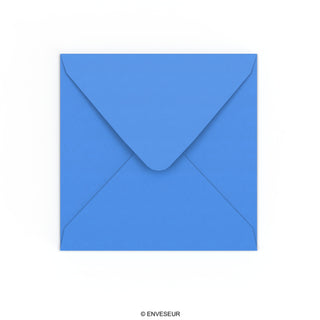 155x155 mm Helder Blauw Envelop