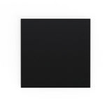 Zwarte envelop met V-klep 155×155 mm