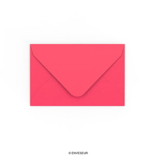 65x94 mm Helder Roze Envelop