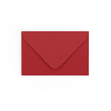 65x94 mm Donkerrood Envelop