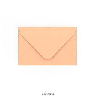 65x94 mm Zalmroze Envelop