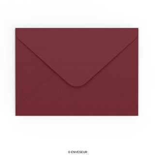Bordeaux papieren enveloppen